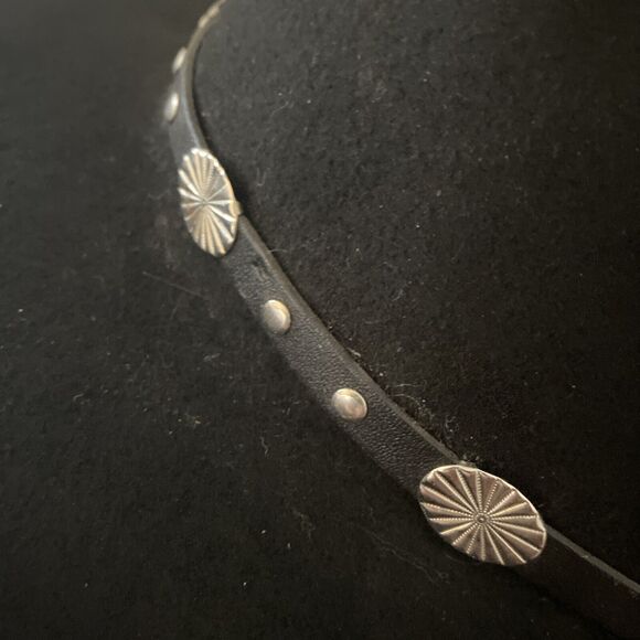 Vintage Wrangler Black Western Hat - Picture 5 of 9